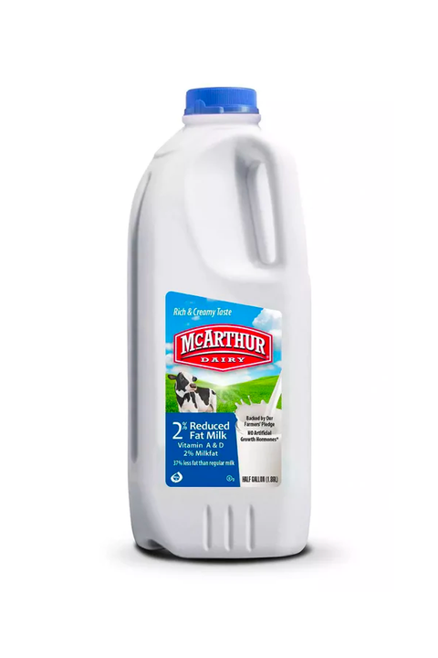 2% Milk 1/2 Gallon