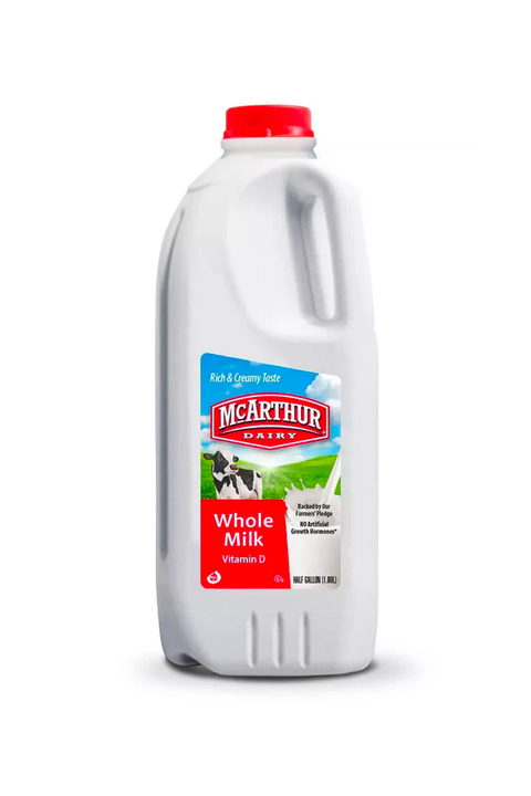 Whole Milk 1/2 Gallon