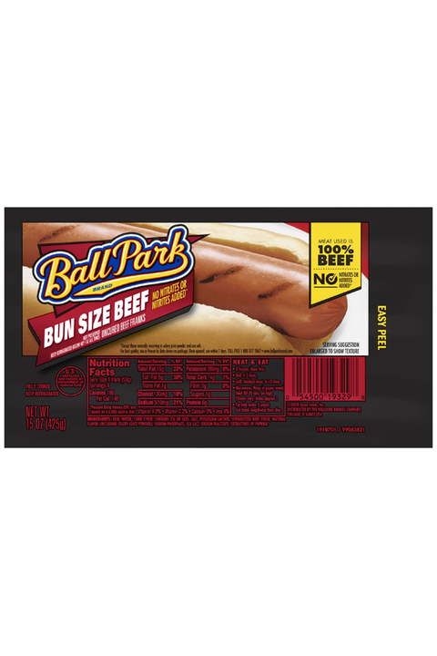 Ball Park Hot Dogs, Beef, 8 Count