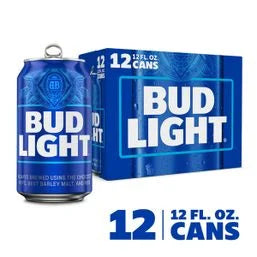 12 pk Bud Light Cans