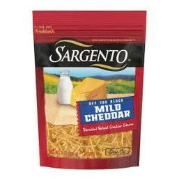 Sargento Shredded Mild Natural Cheddar Cheese