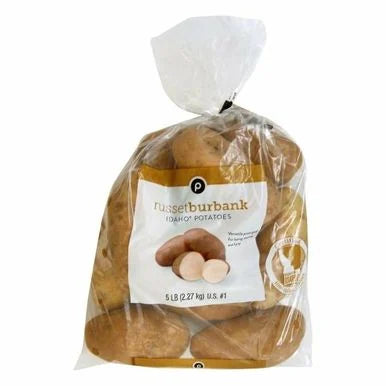 Publix Potatoes, Russet 5 lb bag