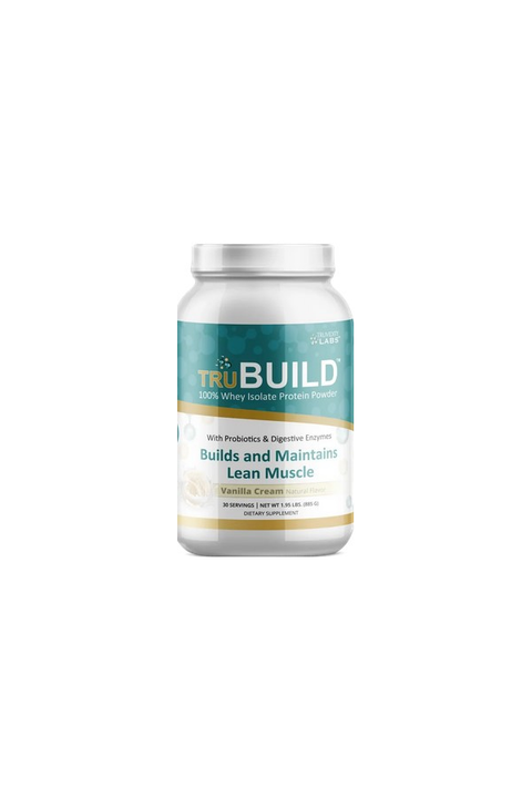 TruBUILD™ - Whey Isolate Protein Powder with probiotics & digestive enzymes